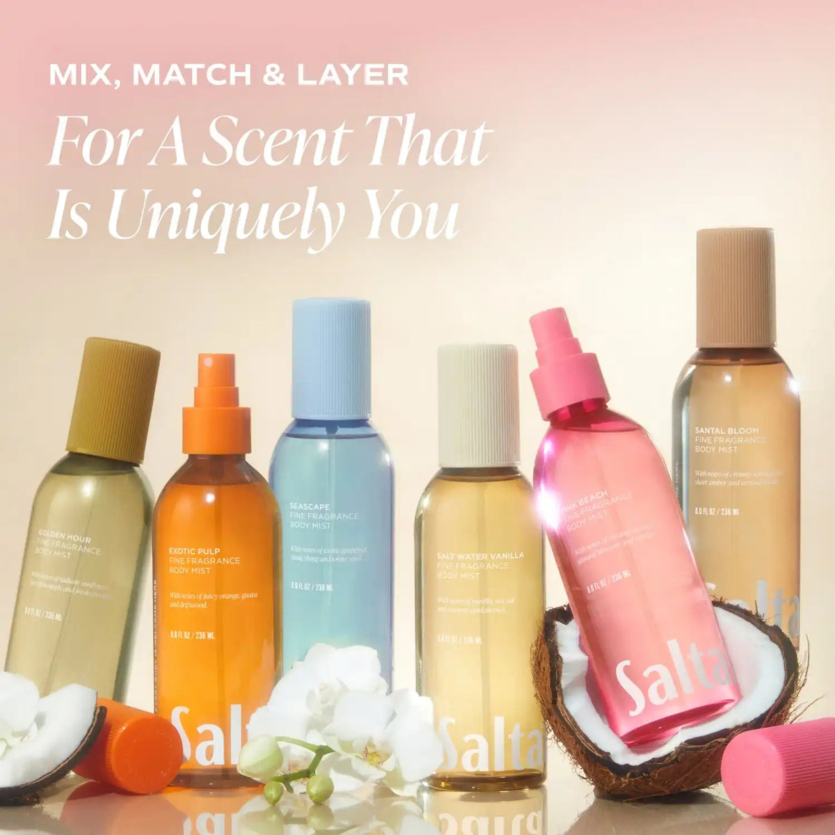 Salt Water Vanilla - Body Mist